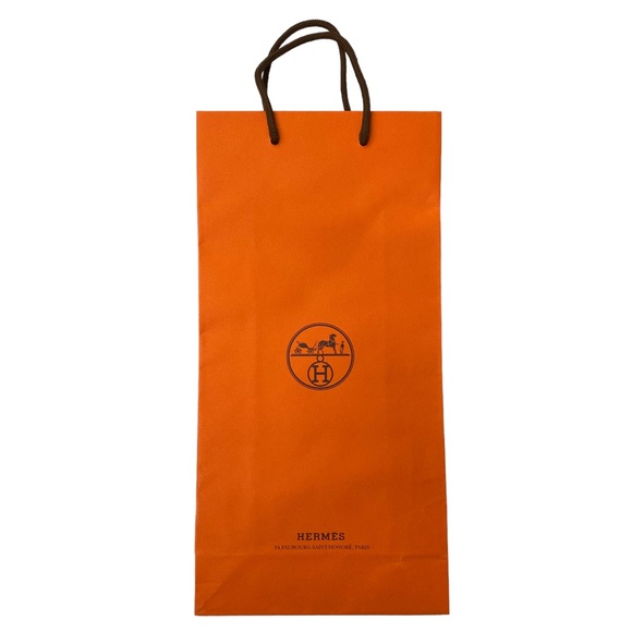 Hermes Bags Herms Paper Shopping Bag 4 12 X 8 18 X 3 78 Poshmark